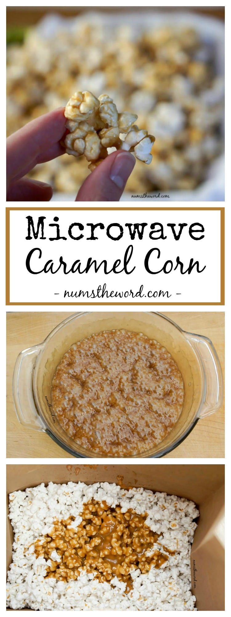 Microwave Caramel Corn
 Microwave Caramel Corn NumsTheWord