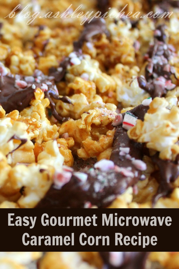 Microwave Caramel Corn
 Easy Gourmet Microwave Caramel Corn Recipe