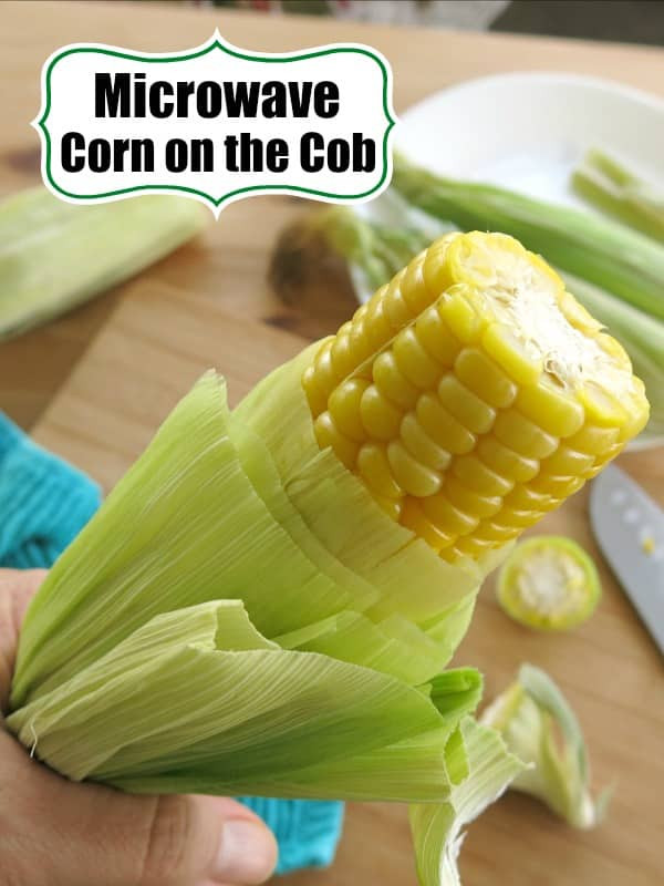 Microwave Corn On The Cob With Husk
 Microwave Corn on the Cob in Husk No Messy Silk The