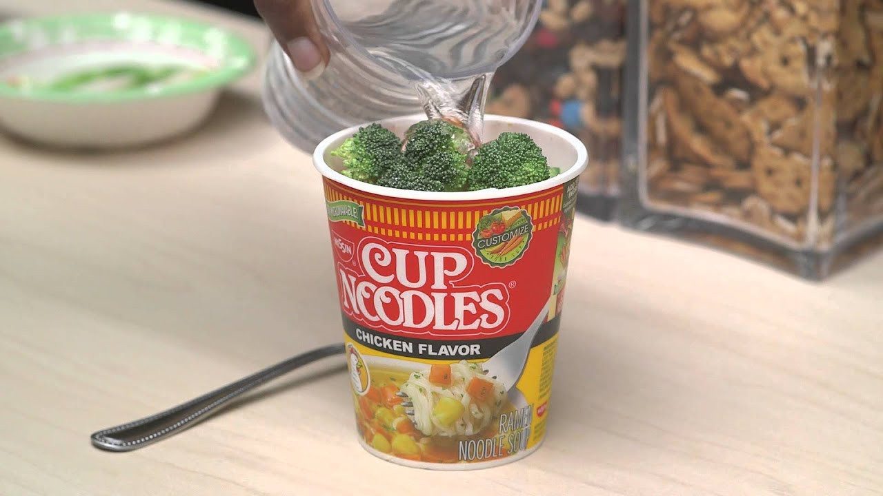 Microwave Cup Noodles
 Nissin Introduces First Microwavable Cup Noodles with