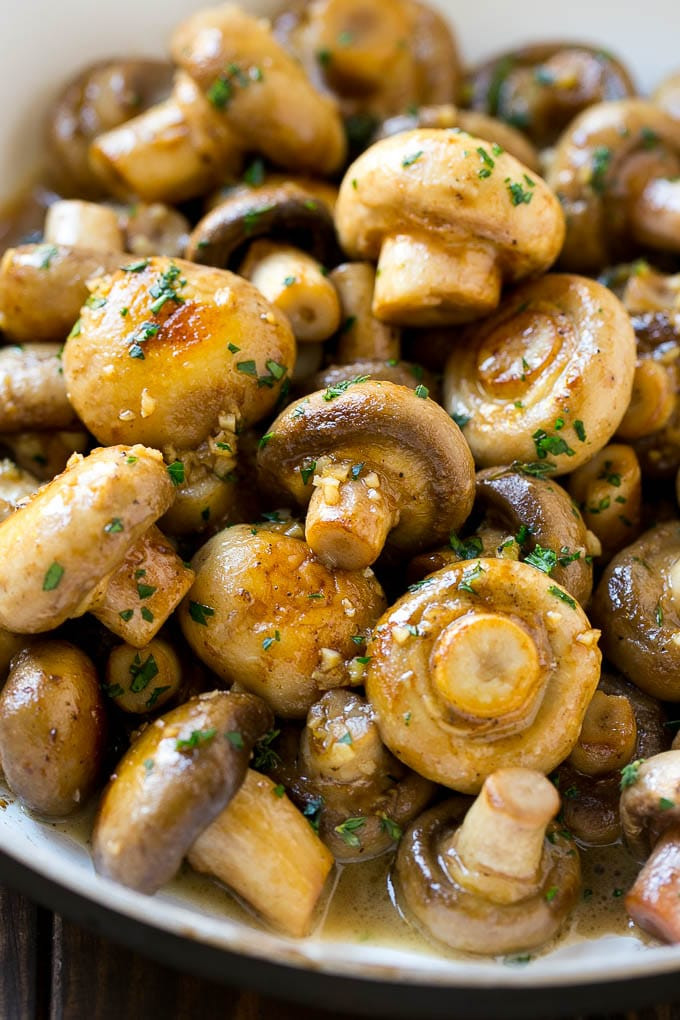 Microwave Mushroom Recipes
 Garlic Mushrooms in Butter Sauce Dinner at the Zoo