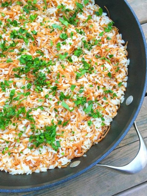 Middle Eastern Rice Pilaf Recipe
 Lebanese Rice Pilaf Recipe