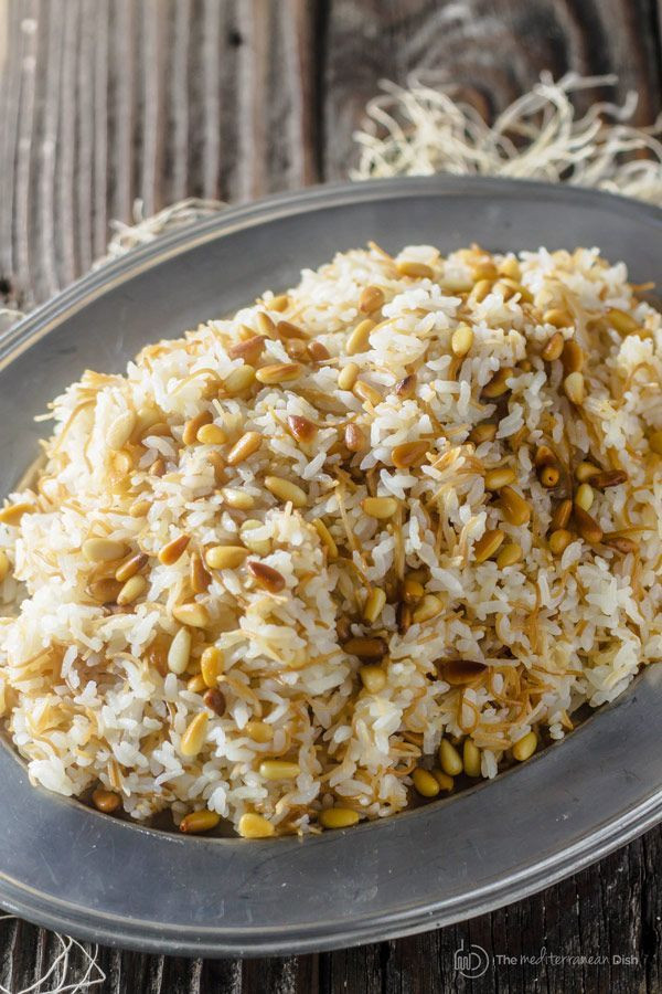 Middle Eastern Rice Pilaf Recipe
 Lebanese Rice with Vermicelli Recipe