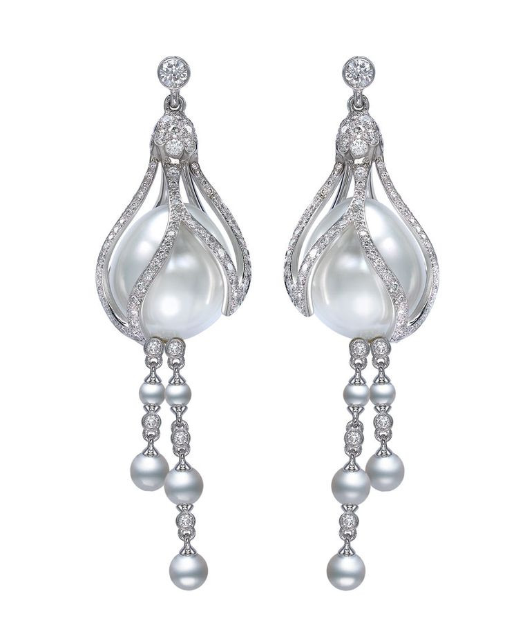 Mikimoto Pearl Earrings
 Mikimoto Regalia pearl jewels