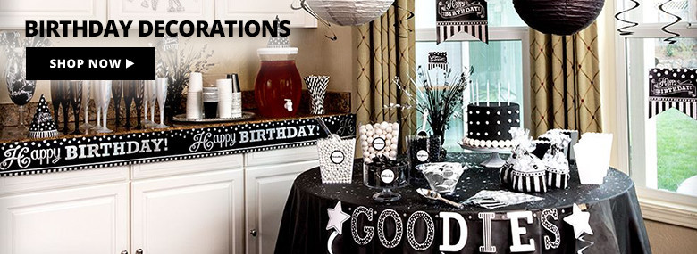 Milestone Birthday Decorations
 Milestone Birthday Party Supplies Adult Birthday