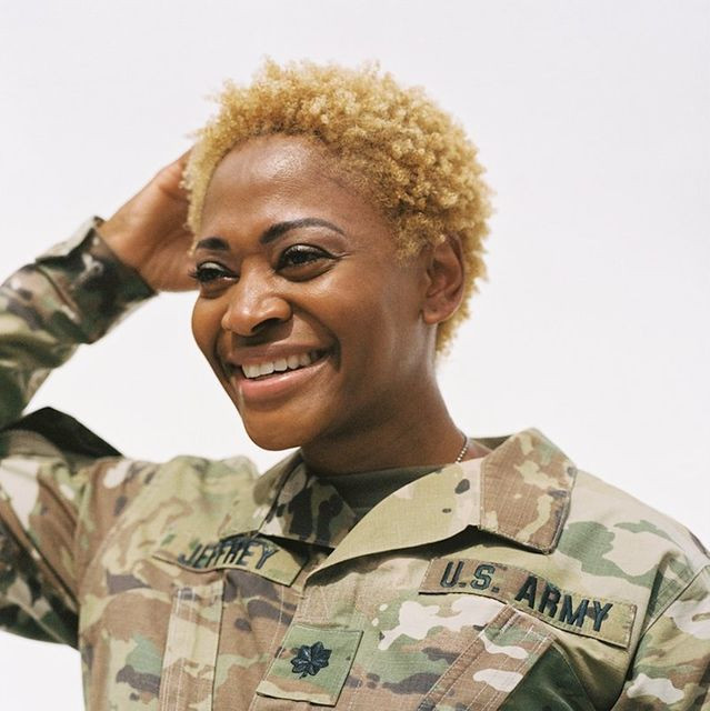 Military Hairstyles For Natural Hair
 Vogue honored military women with natural hair