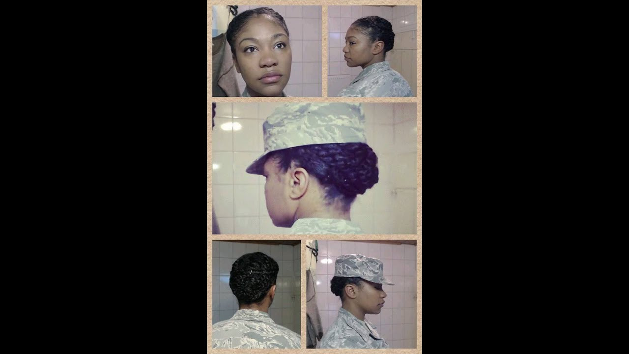 Military Hairstyles For Natural Hair
 Natural Hair Protective Style Military Edition