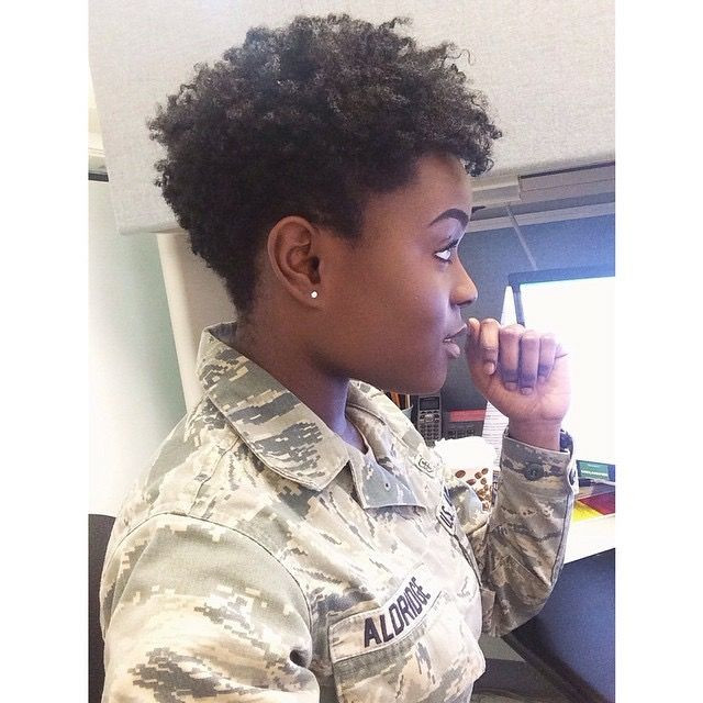 Military Hairstyles For Natural Hair
 Avielle Amor