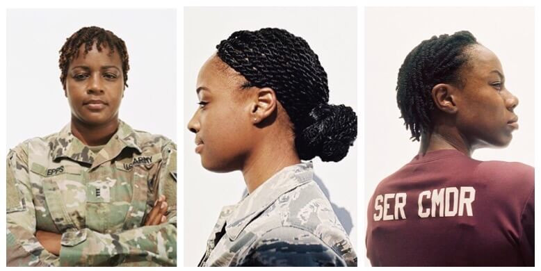 Military Hairstyles For Natural Hair
 Natural Hairstyles for Gals in the Military Alikay Blog