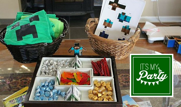 Minecraft Birthday Supplies Party City
 Plan a Minecraft Birthday Party Rocket City Mom