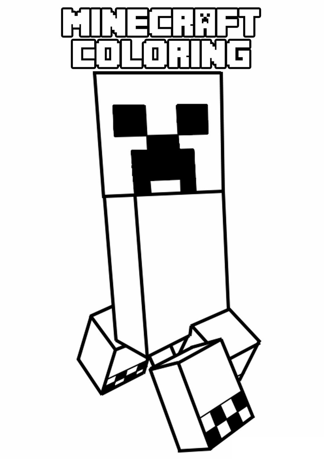 Minecraft Coloring Pages For Girls
 Minecraft Coloring page Minecraft 4