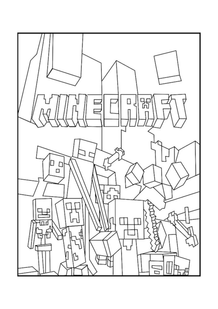 Minecraft Coloring Pages For Girls
 MINECRAFT COLORING PAGES Coloring Pages