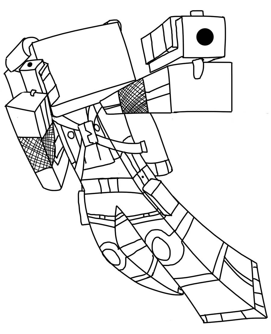 Minecraft Coloring Pages For Girls
 Minecraft coloring pages to and print for free
