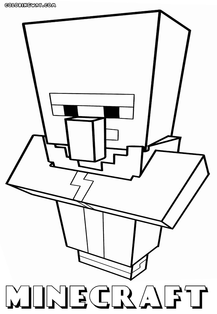 Minecraft Coloring Pages For Girls
 Minecraft coloring pages
