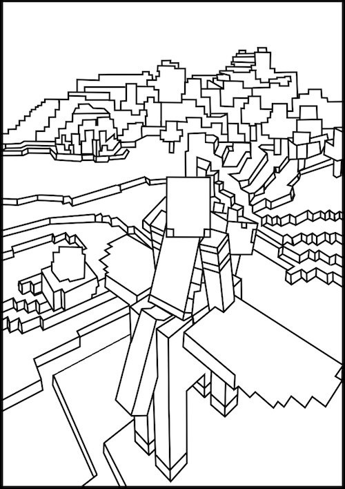 Minecraft Coloring Pages For Girls
 48 best MINECRAFT COLORING PICTURES images on Pinterest