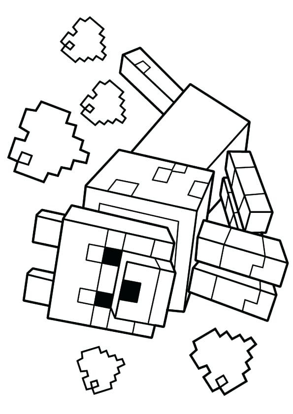 Minecraft Coloring Pages For Kids
 Minecraft Creeper Drawing at GetDrawings