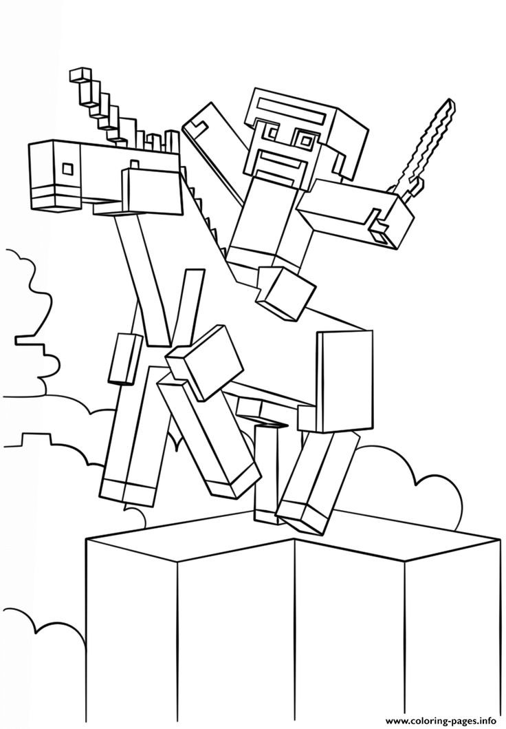 Minecraft Printable Coloring Pages
 25 best Minecraft Coloring Pages images by ScribbleFun on