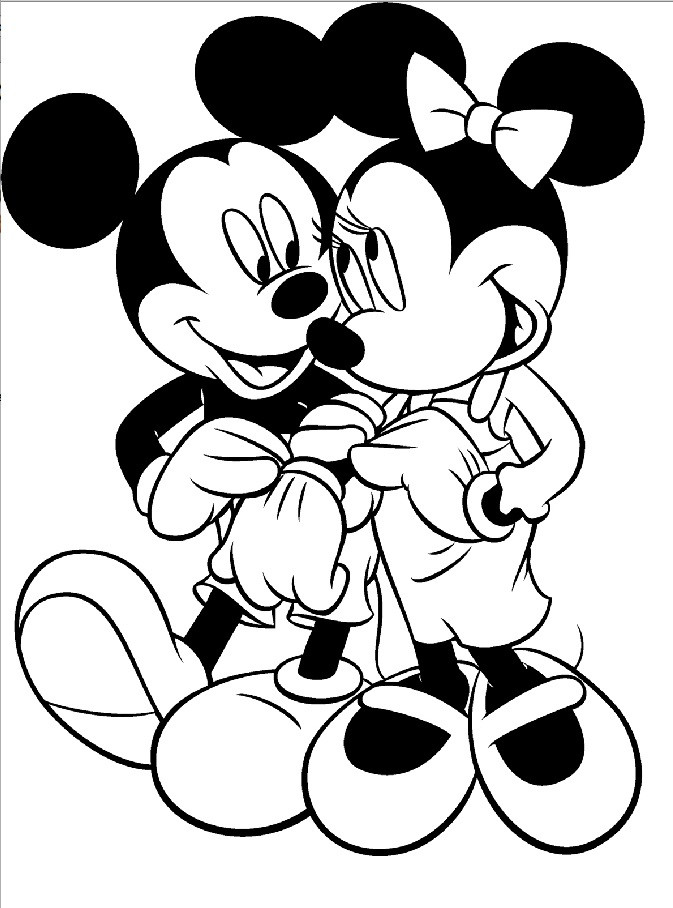 Mini Mouse Printable Coloring Pages
 Minnie Mouse Coloring Pages Kidsuki