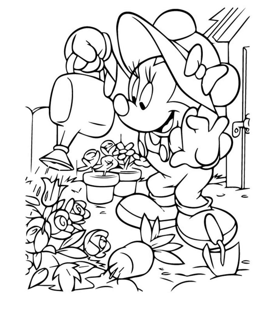 Mini Mouse Printable Coloring Pages
 Top 25 Free Printable Cute Minnie Mouse Coloring Pages line