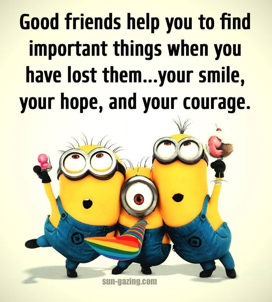Minion Quotes About Friendship
 good friends MINION QUOTES Pinterest