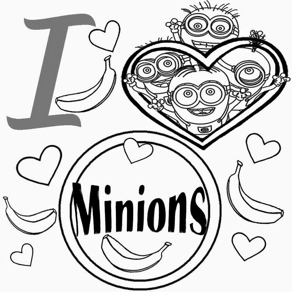 Minions Coloring Pages Printable
 Free Coloring Pages Printable To Color Kids