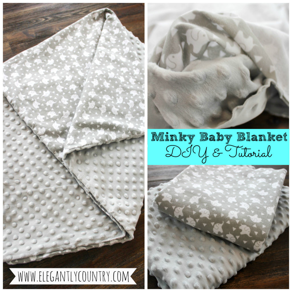 Minky Baby Blanket DIY
 5 Easy Steps to Make a Minky Baby Blanket DIY and Tutorial