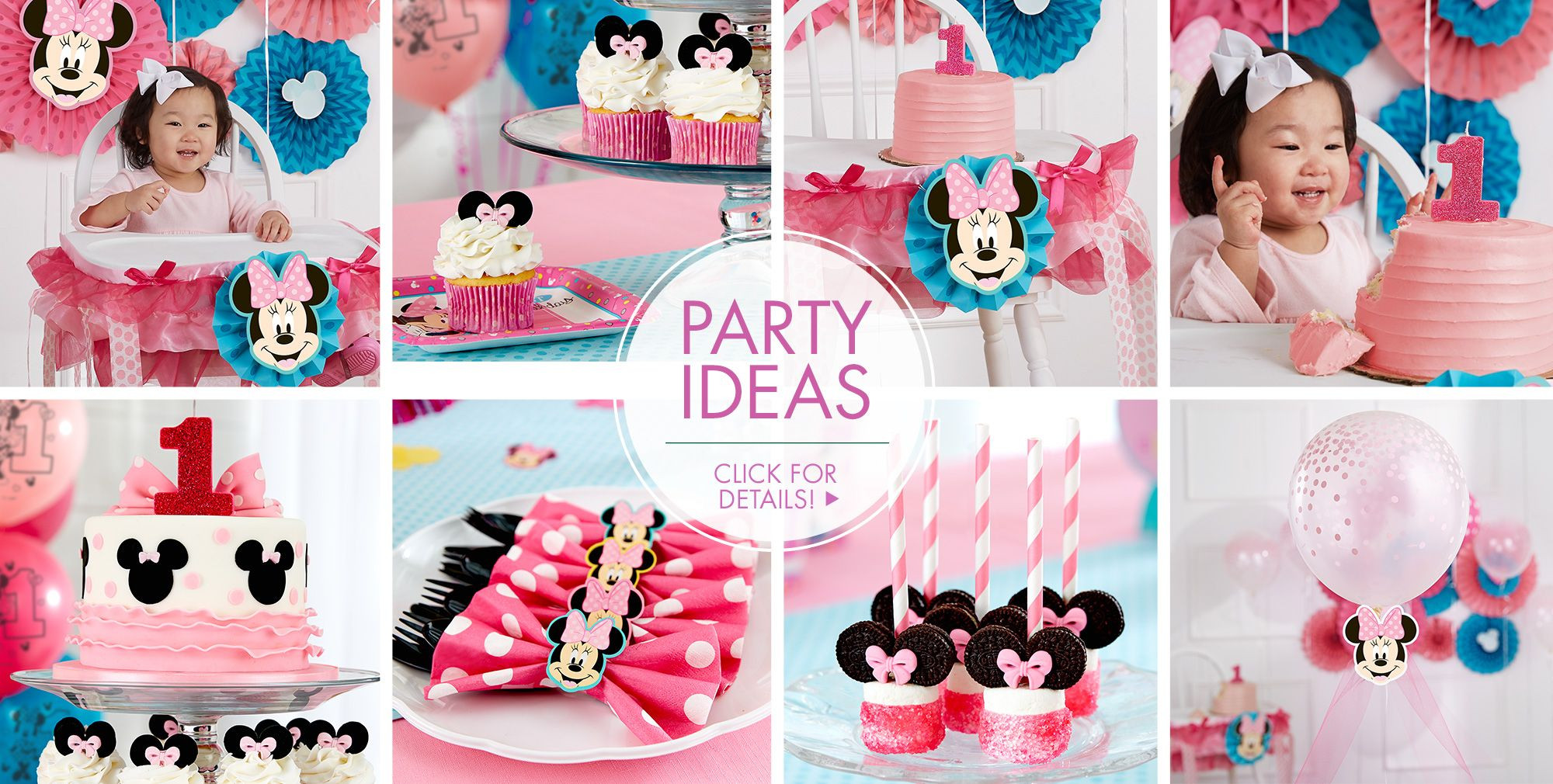 Minnie Mouse 1st Birthday Party
 Minnie Mouse 1st Birthday Party Supplies