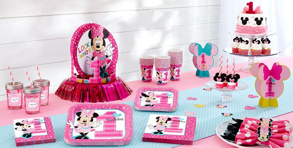 Minnie Mouse 1st Birthday Party
 Minnie Mouse 1st Birthday Party Supplies