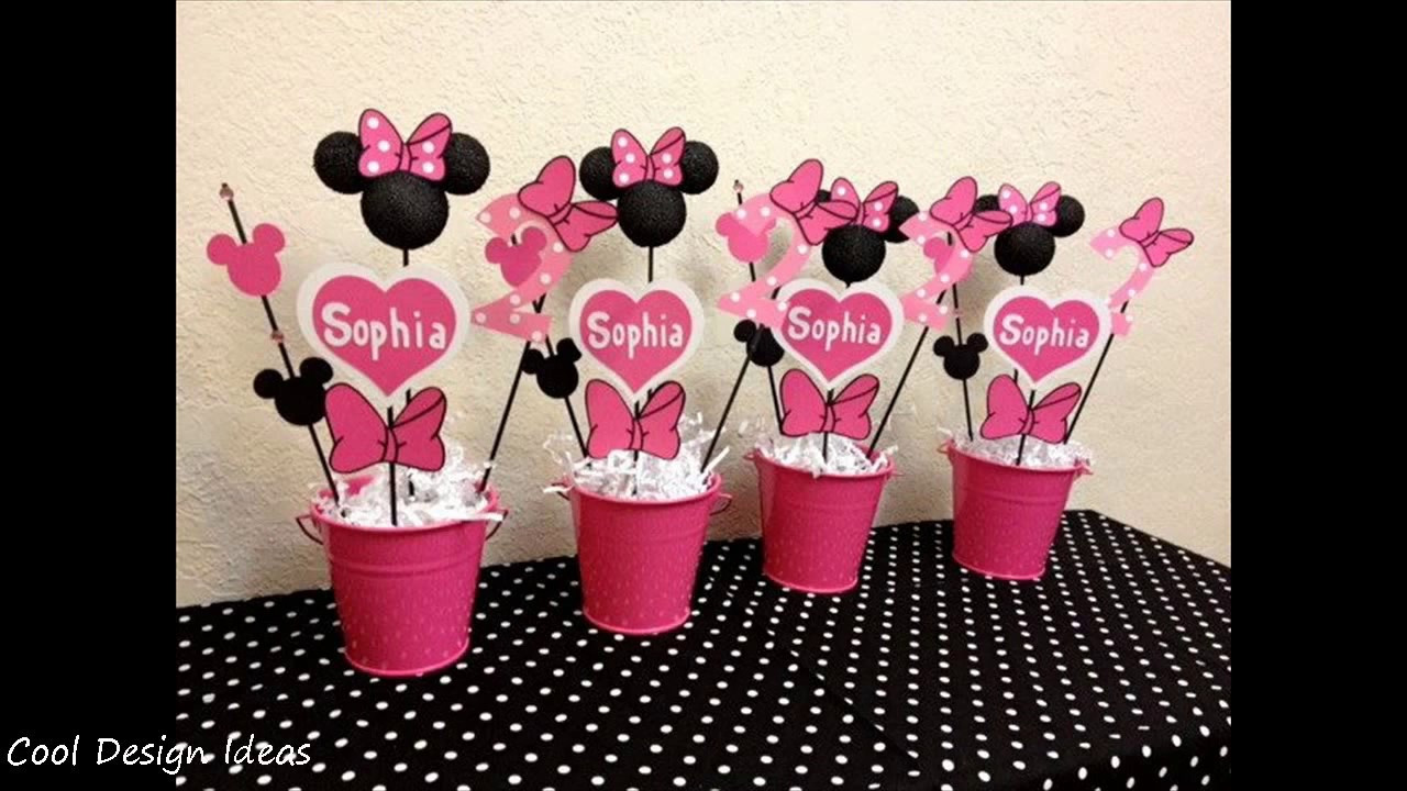 Minnie Mouse Birthday Decor
 DIY Minnie Mouse Party Decorations Ideas