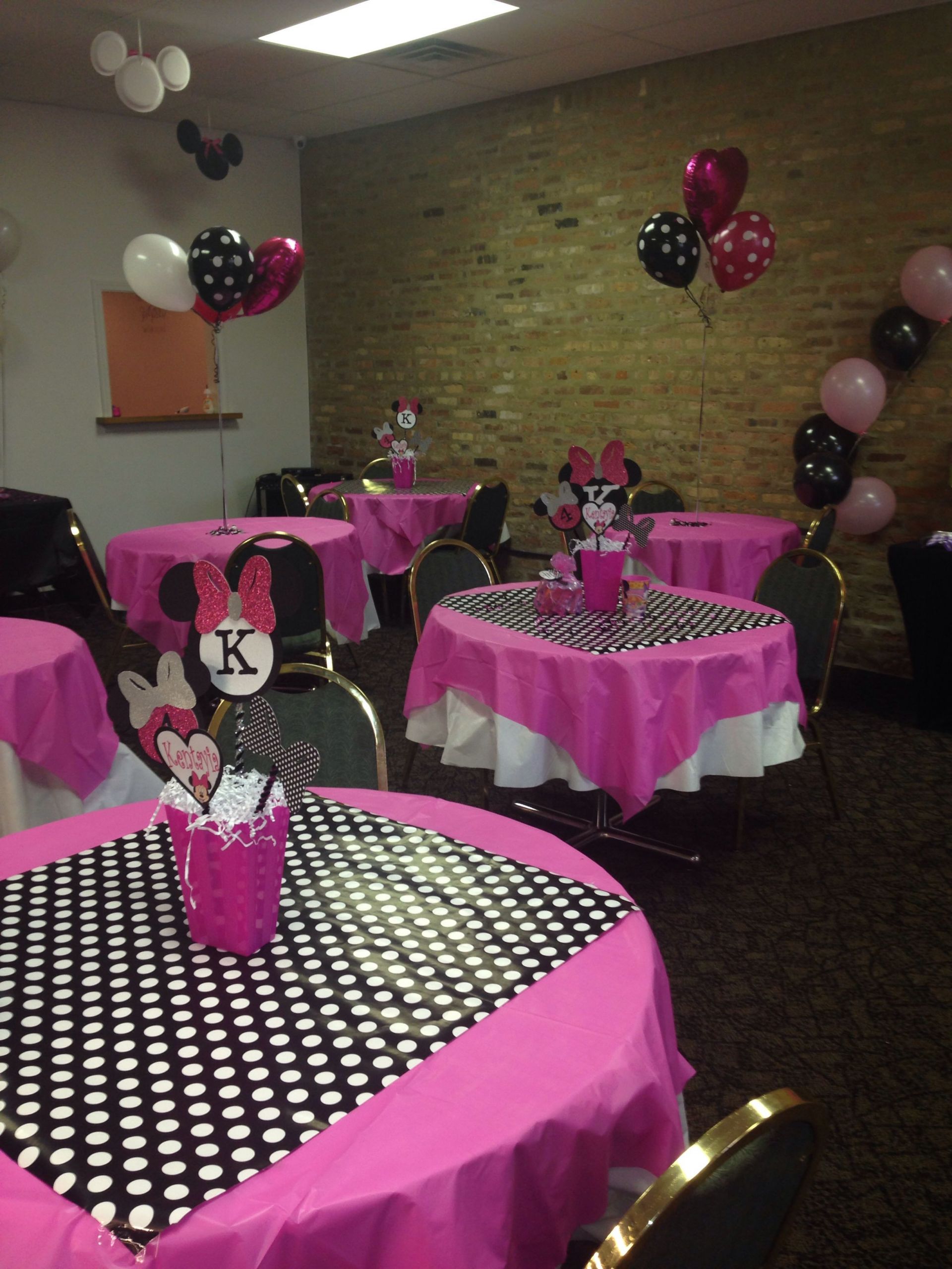 Minnie Mouse Birthday Decor
 Minnie Mouse Party Decorations