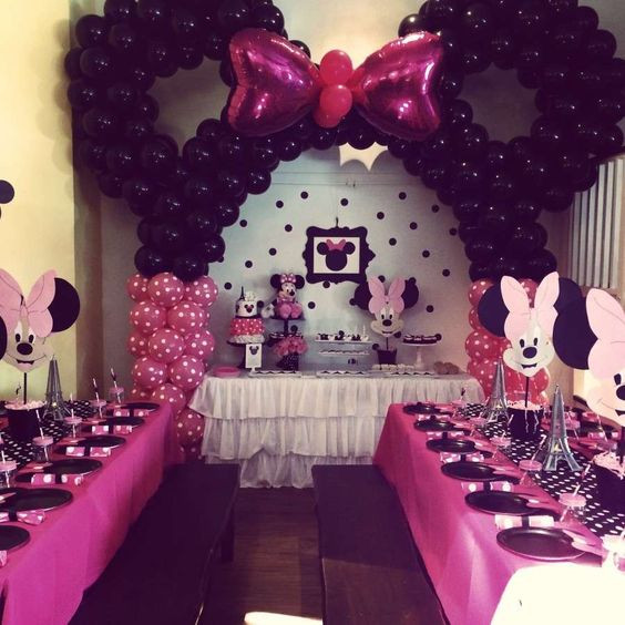 Minnie Mouse Birthday Decor
 32 Sweet And Adorable Minnie Mouse Party Ideas Shelterness