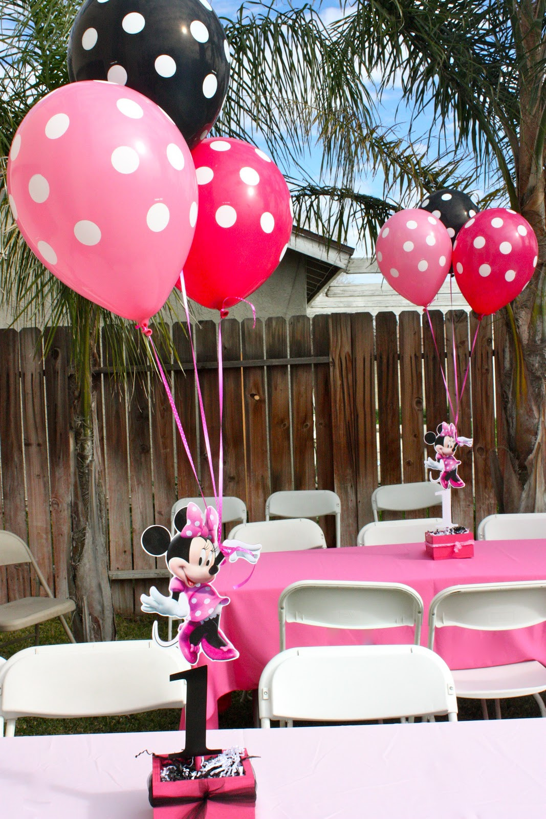 Minnie Mouse Birthday Party Decorations
 tini Sophia s 1st Birthday Minnie Mouse Party