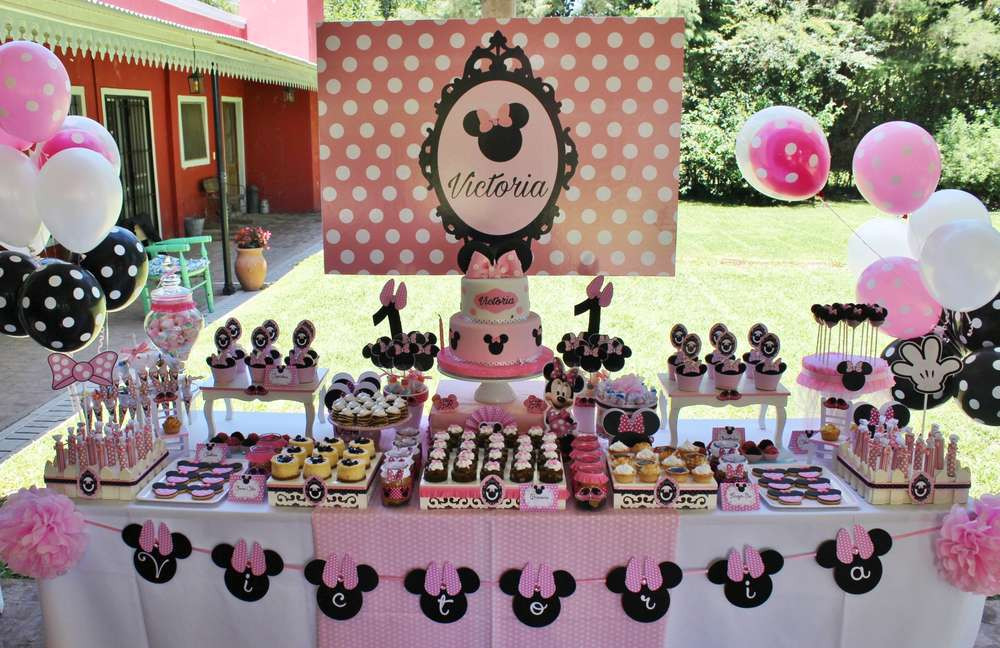 Minnie Mouse Ideas For 1st Birthday Party
 Minnie Mouse Birthday Party Ideas 1 of 15