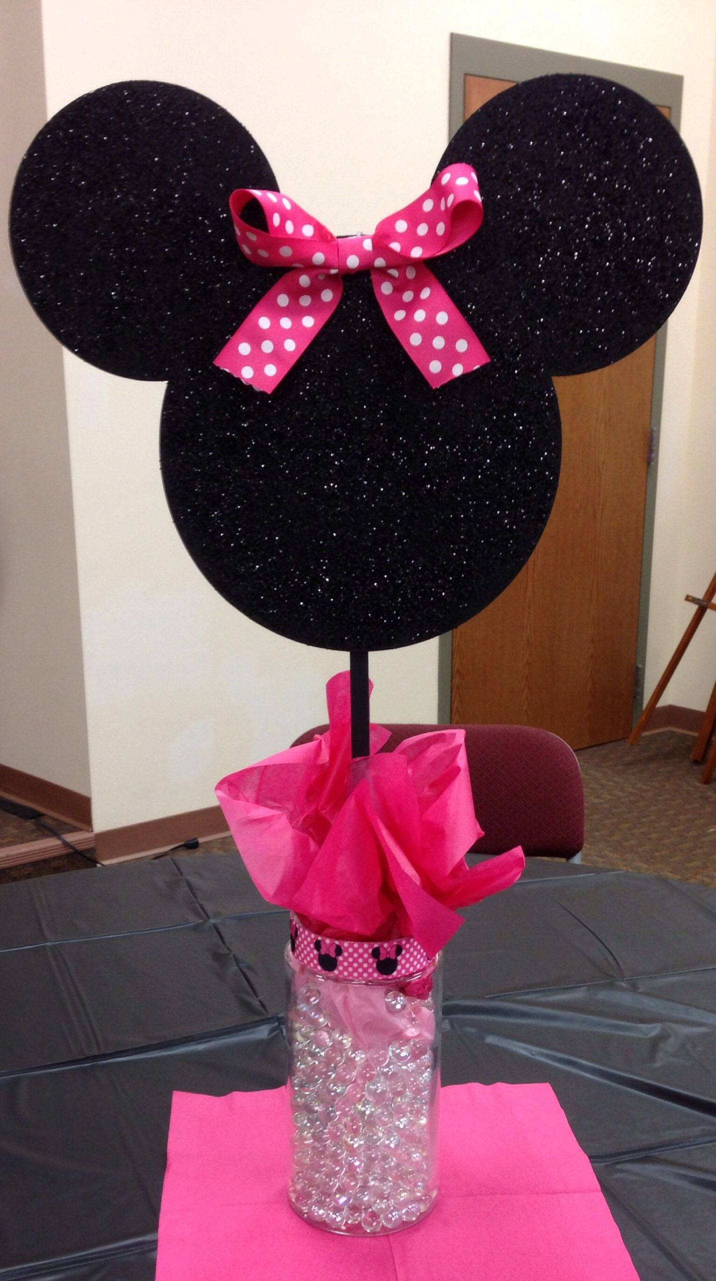 Minnie Mouse Ideas For 1st Birthday Party
 Minnie Mouse Centerpieces first birthday decorations