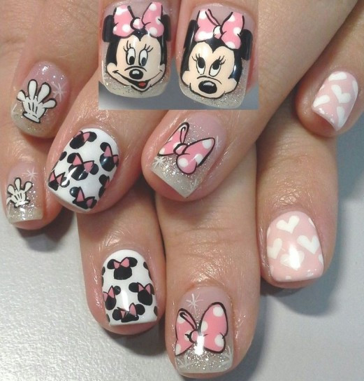 Minnie Nail Art
 Minnie nail art le più belle idee per le tue unghie