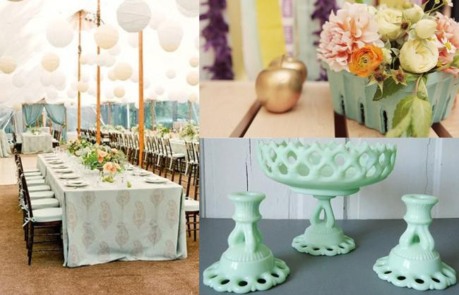 Mint Green Wedding Theme
 Stella s Wedding Inspirations Mint Green Wedding Ideas