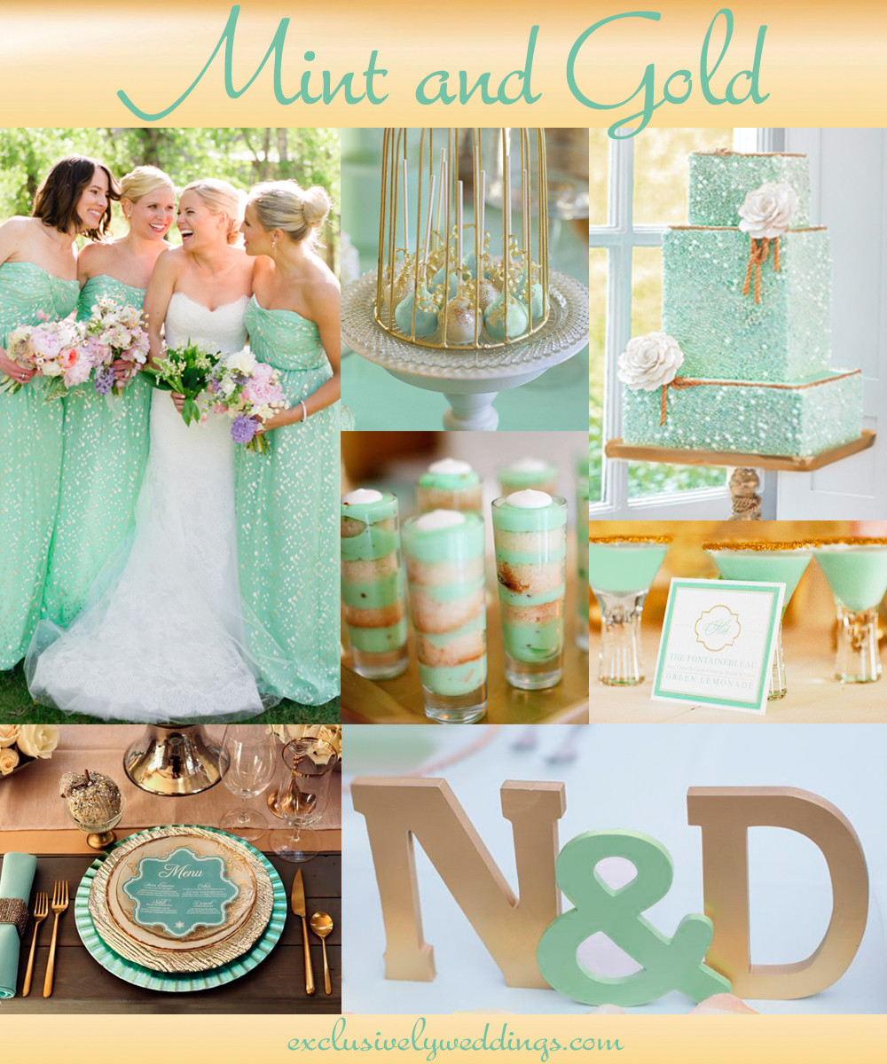 Mint Green Wedding Theme
 Wesele w dobrym stylu cz 3 kolory przewodnie Ich