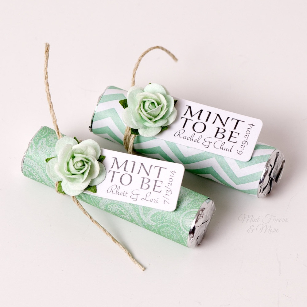 Mint To Be Wedding Favors DIY
 Mint to Be Handmade Wedding Inspiration Board