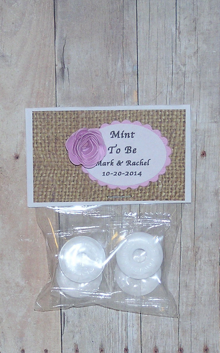 Mint To Be Wedding Favors DIY
 Mint to Be wedding favors DIY bridal by BulandsCraftBoutique