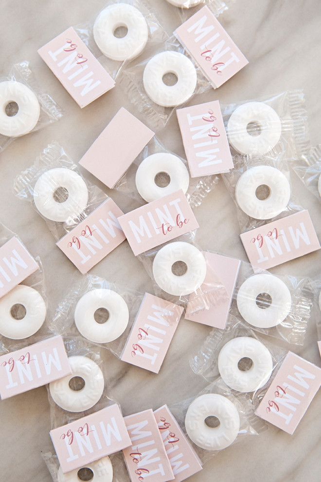 Mint To Be Wedding Favors DIY
 These DIY "Mint To Be" Wedding Favors Are Beyond Adorable