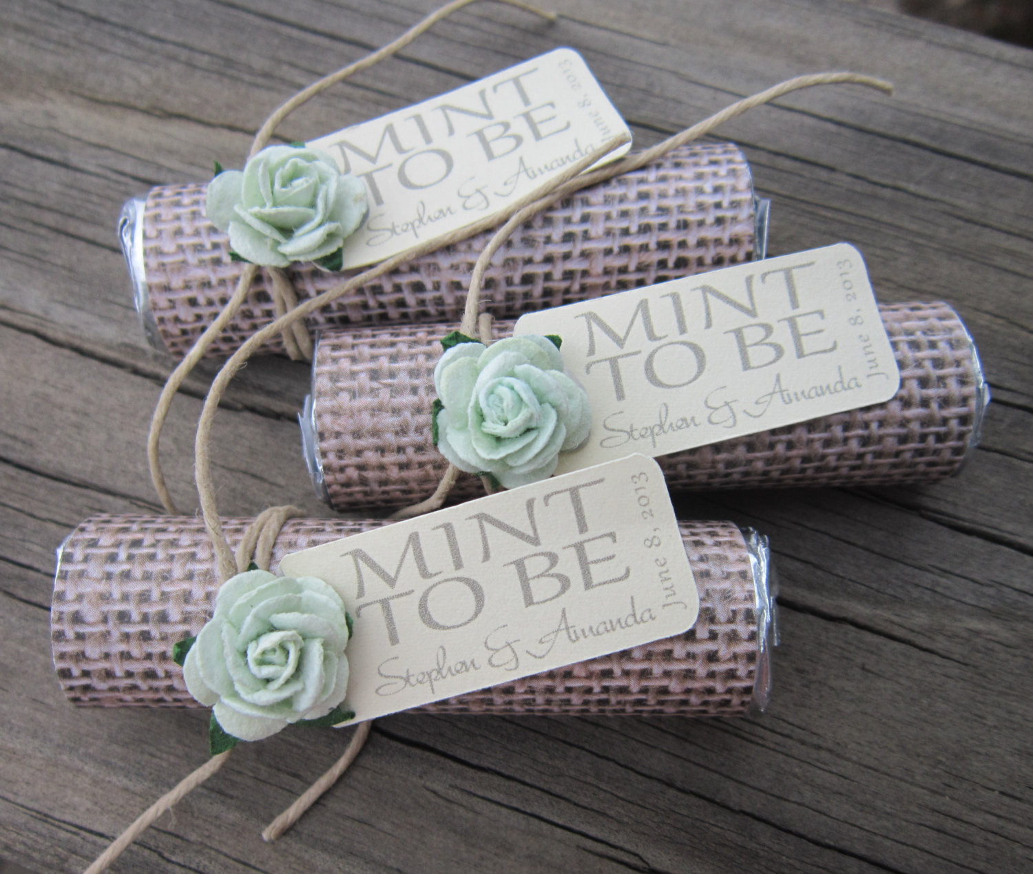 Mint To Be Wedding Favors DIY
 Say “I Do” to These Fab 51 Rustic Wedding Decorations