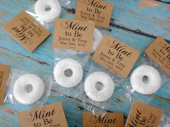Mint To Be Wedding Favors DIY
 Mint To Be Wedding Lifesaver Favors Mint Wedding Favors