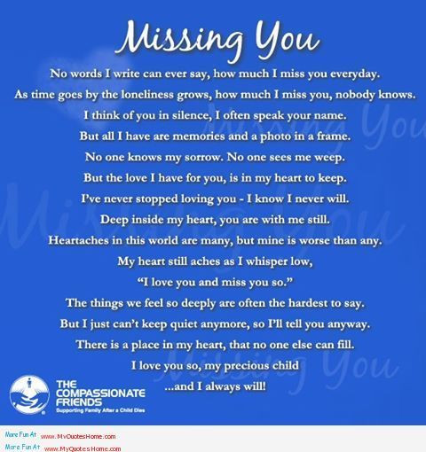 Missing Your Child Quotes
 Deceased Father Quotes From Daughter QuotesGram