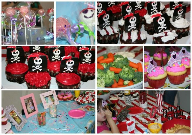 Mixed Gender Birthday Party Ideas
 cute princess and pirate mixed gender idea