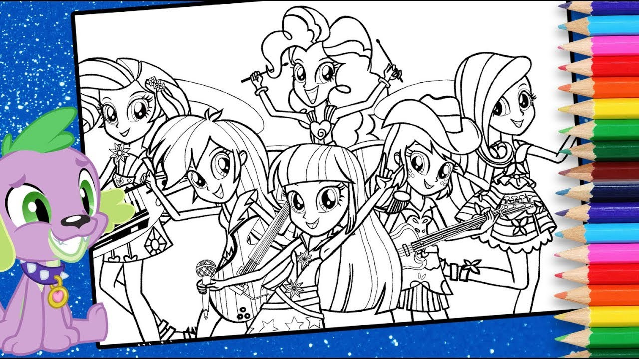 Mlp Equestria Girls Coloring Pages
 MLP Equestria Girls coloring pages My little pony