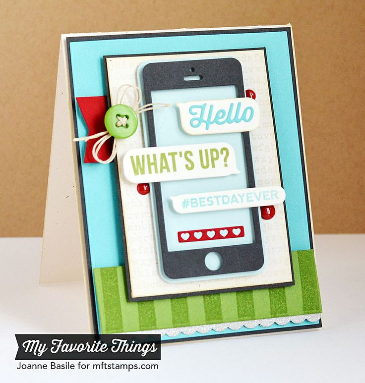 Mobile Birthday Cards
 MFT Release Countdown Friend Request and Smart Phone