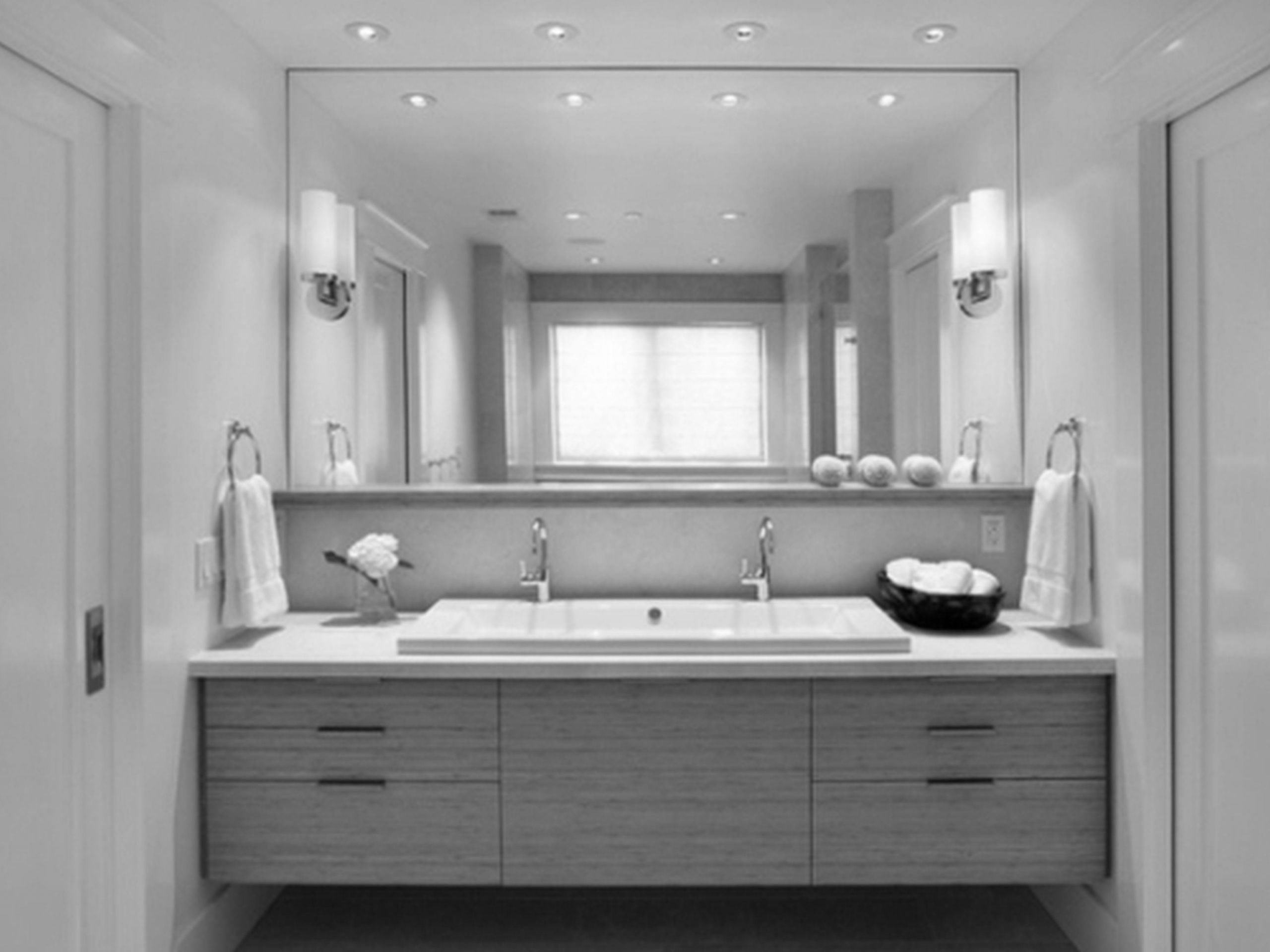 Modern Bathroom Mirror
 20 Ideas of Modern Bathroom Mirrors