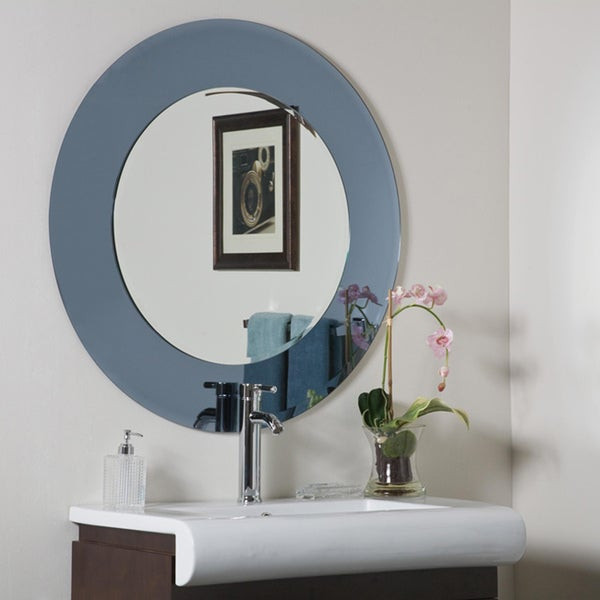 Modern Bathroom Mirror
 Shop Camilla Round Modern Bathroom Mirror Free Shipping