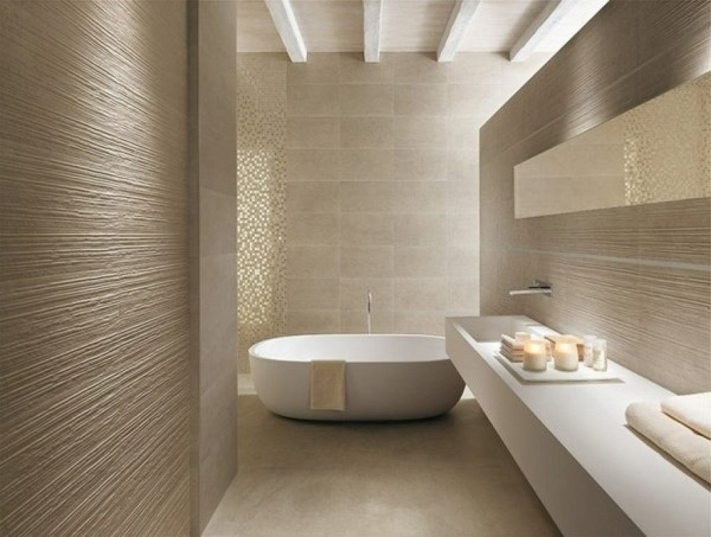 Modern Bathroom Tiles Design
 Great Arrangement Modern Bathroom Tile Ideas — Home