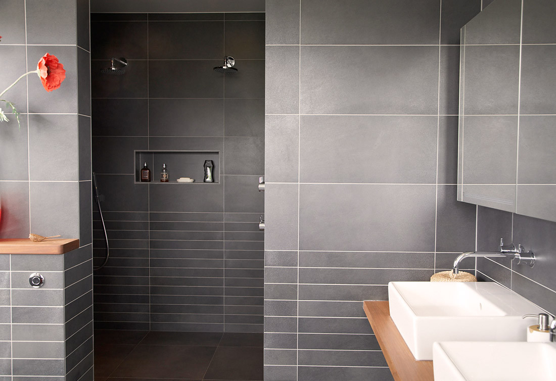 Modern Bathroom Tiling Designs
 30 nice pictures and ideas of modern bathroom wall tile